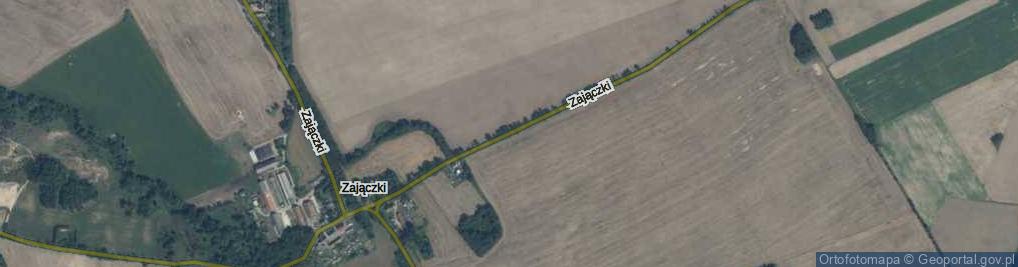 Zdjęcie satelitarne Zajączki ul.