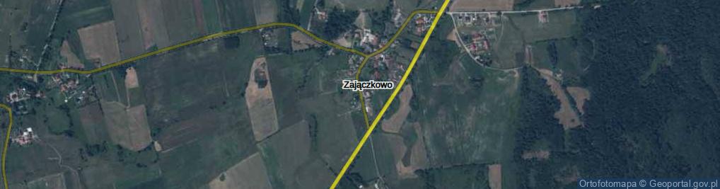 Zdjęcie satelitarne Zajączkowo ul.