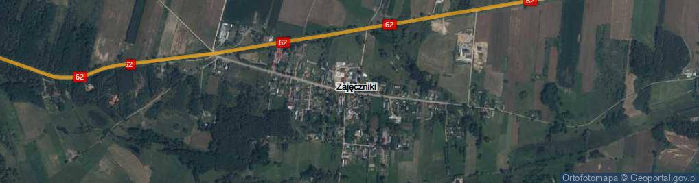 Zdjęcie satelitarne Zajęczniki ul.