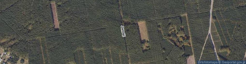 Zdjęcie satelitarne Zamość ul.