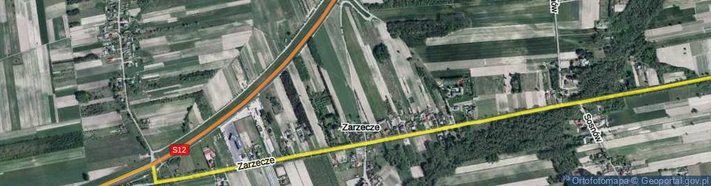 Zdjęcie satelitarne Zarzecze ul.