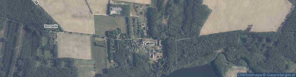 Zdjęcie satelitarne Załom ul.