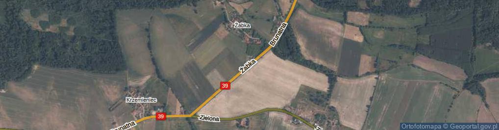 Zdjęcie satelitarne Żabka ul.