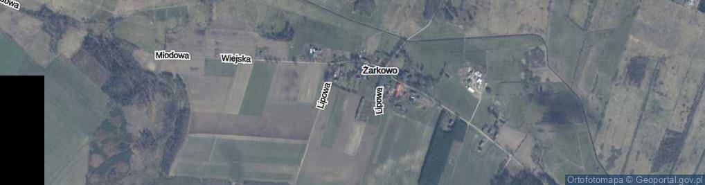 Zdjęcie satelitarne Żarkowo ul.