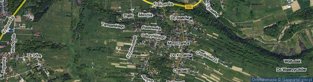 Zdjęcie satelitarne Zapolskiej Gabrieli ul.