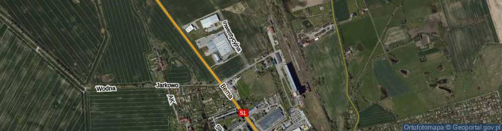 Zdjęcie satelitarne Zbożowa ul.