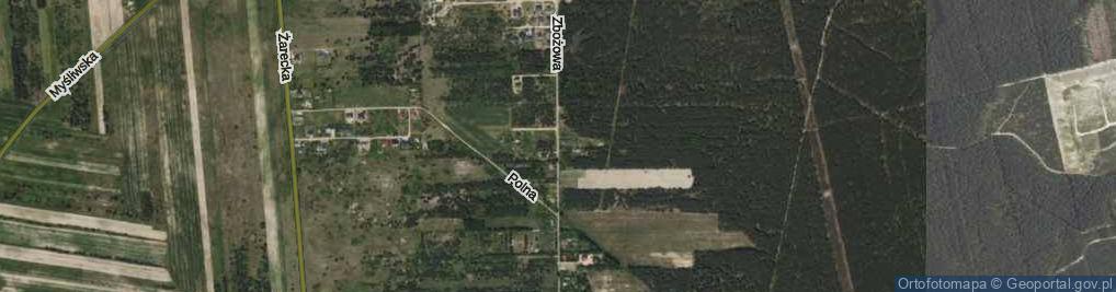 Zdjęcie satelitarne Zbożowa ul.