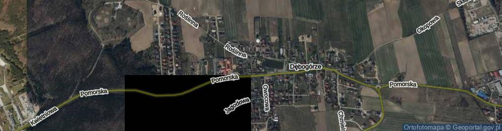 Zdjęcie satelitarne Zbożowa ul.