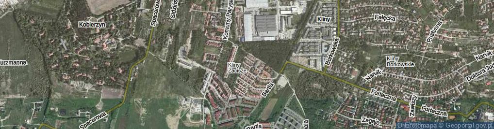 Zdjęcie satelitarne Zbaraska ul.