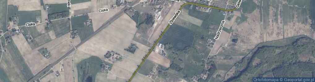 Zdjęcie satelitarne Zblewska ul.