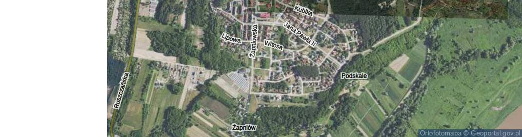 Zdjęcie satelitarne Zbroi Stanisława, ks. ul.