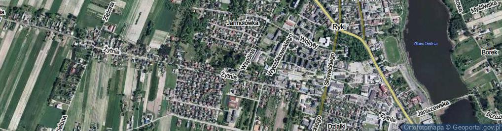 Zdjęcie satelitarne Zbożowa ul.