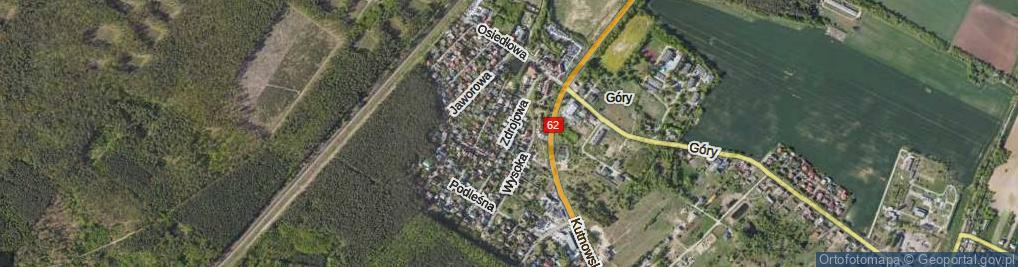 Zdjęcie satelitarne Zdrojowa ul.