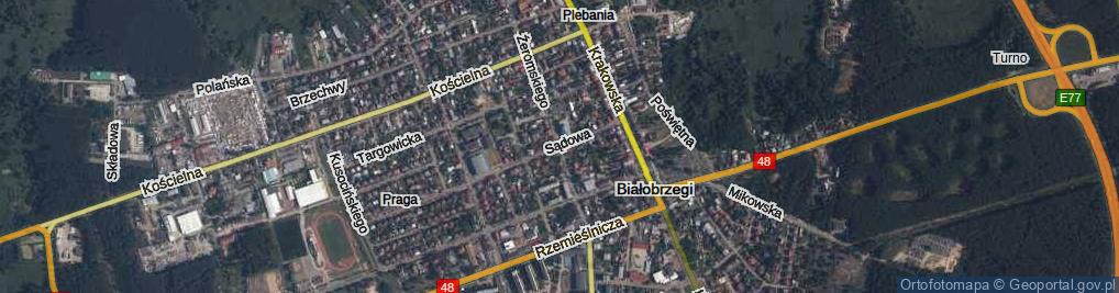 Zdjęcie satelitarne Żeromskiego Stefana ul.