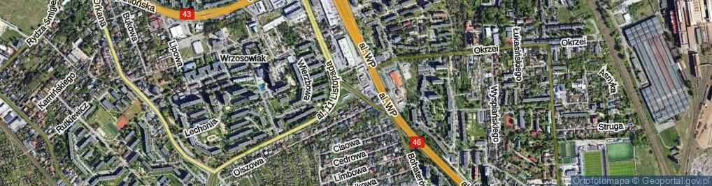 Zdjęcie satelitarne Zesłańców Sybiru ul.