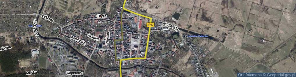 Zdjęcie satelitarne Żeromskiego Stefana ul.