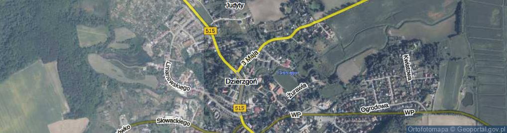 Zdjęcie satelitarne Żeromskiego Stefana ul.