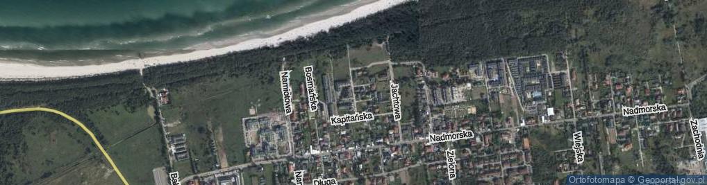 Zdjęcie satelitarne Żeglarska ul.