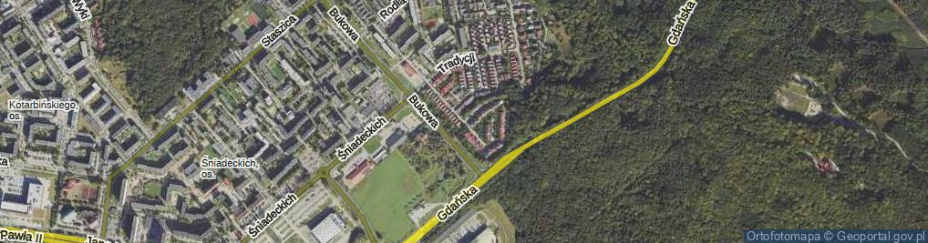 Zdjęcie satelitarne Żebrowskiego Michała ul.