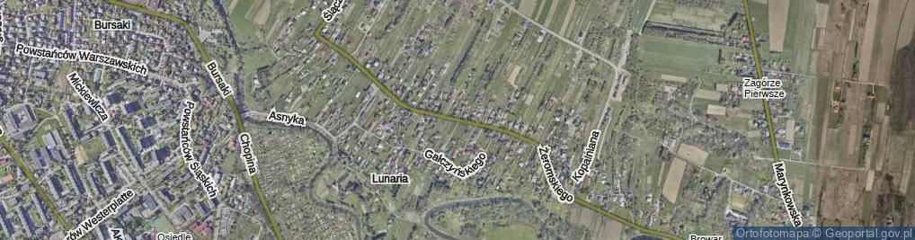 Zdjęcie satelitarne Żeromskiego Stefana ul.