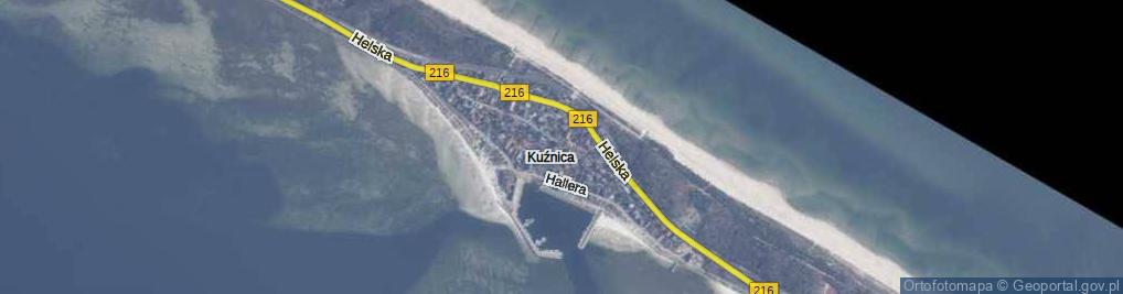 Zdjęcie satelitarne Żeglarska ul.