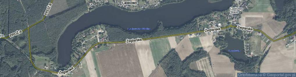 Zdjęcie satelitarne Żeglarska ul.