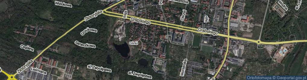 Zdjęcie satelitarne Żeromskiego Stefana ul.