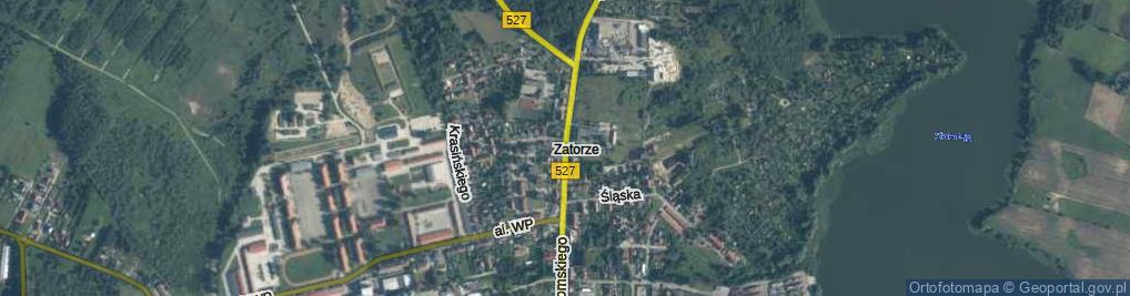 Zdjęcie satelitarne Żeromskiego Stefana ul.