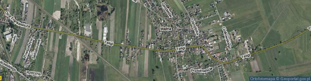 Zdjęcie satelitarne Żeglarska ul.