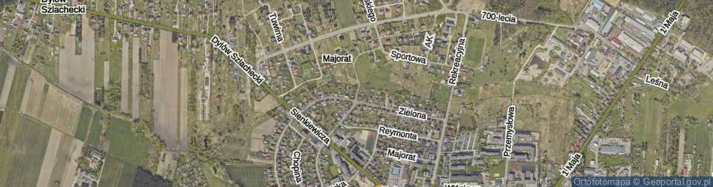 Zdjęcie satelitarne Żeromskiego Stefana ul.