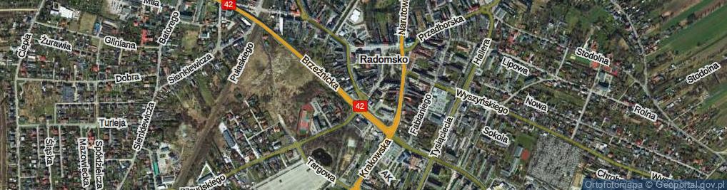 Zdjęcie satelitarne Żeromskiego Stefana ul.