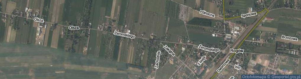 Zdjęcie satelitarne Żeromskiego Stefana ul.
