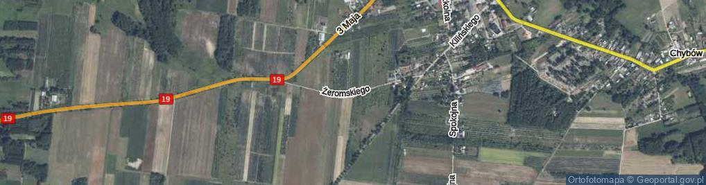 Zdjęcie satelitarne Żeromskiego Stefana ul.