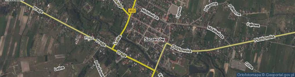 Zdjęcie satelitarne Żeromskiego Stefana ul.