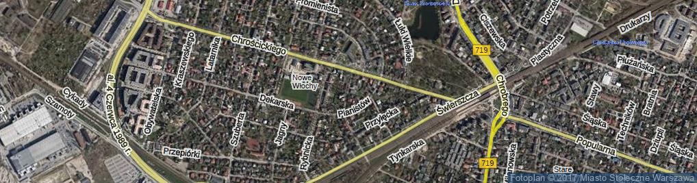 Zdjęcie satelitarne Żeleńskiego Władysława ul.
