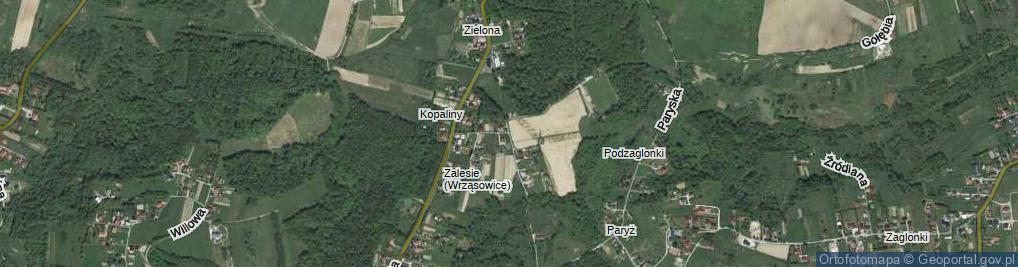 Zdjęcie satelitarne Zemankówka ul.