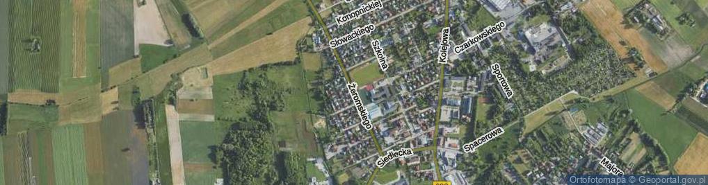 Zdjęcie satelitarne Żeromskiego Stefana ul.