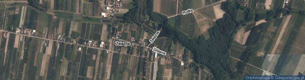 Zdjęcie satelitarne Żelazna ul.