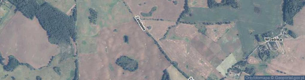 Zdjęcie satelitarne Żelisławie ul.