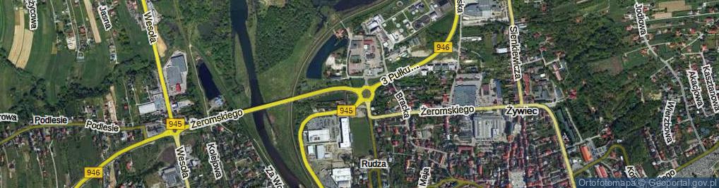 Zdjęcie satelitarne Żeromskiego Stefana ul.