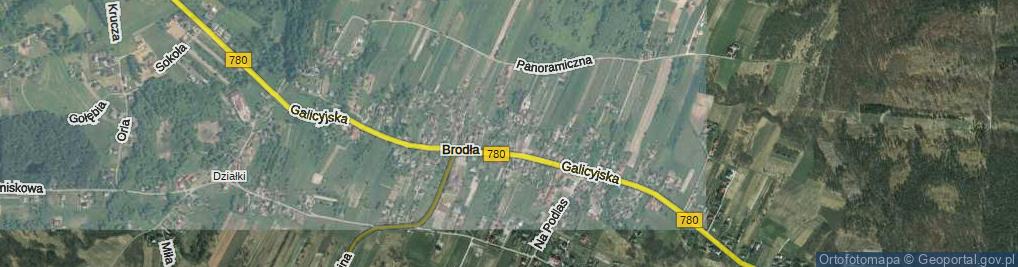 Zdjęcie satelitarne Zgodna ul.