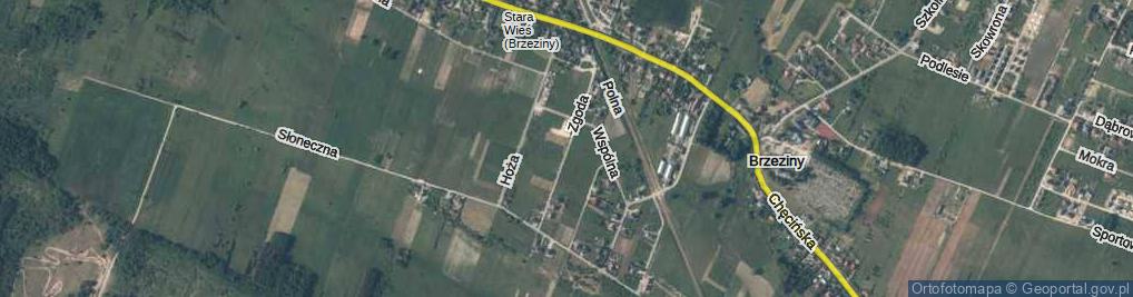 Zdjęcie satelitarne Zgoda ul.