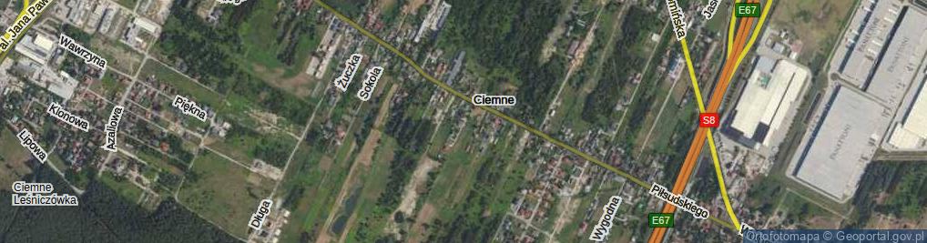 Zdjęcie satelitarne Zgodna ul.