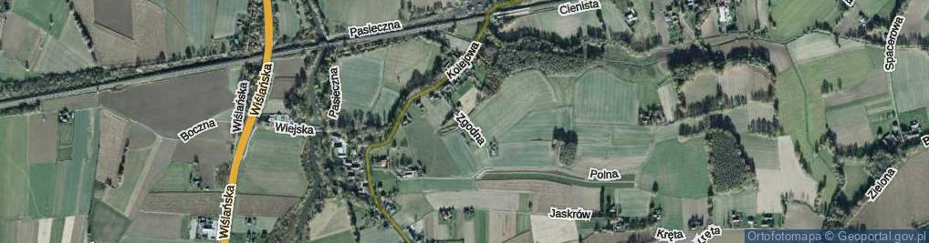 Zdjęcie satelitarne Zgodna ul.