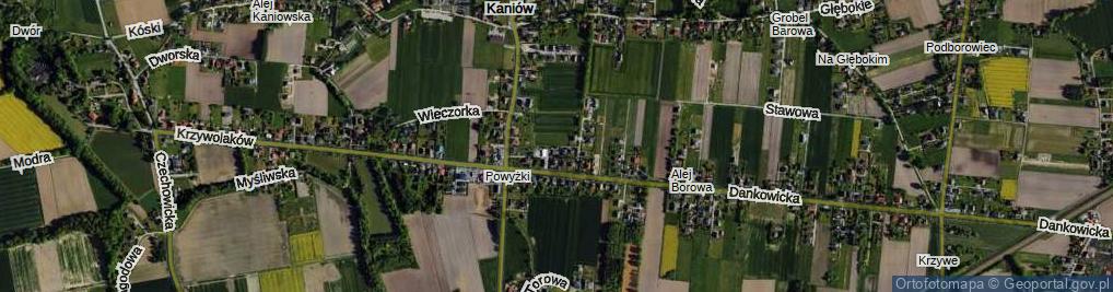 Zdjęcie satelitarne Zgody ul.