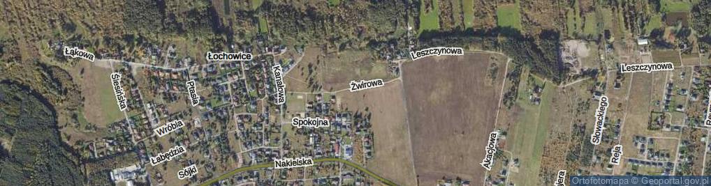 Zdjęcie satelitarne Zgodna ul.