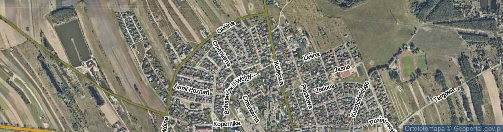 Zdjęcie satelitarne ZWM ul.