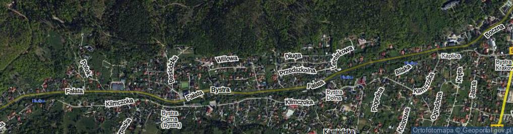 Zdjęcie satelitarne Zielona ul.