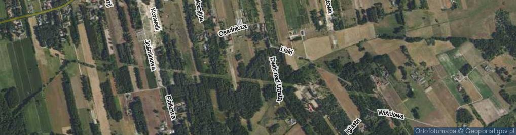 Zdjęcie satelitarne Ziołowa ul.