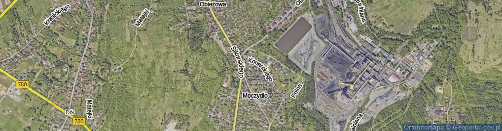 Zdjęcie satelitarne Ziemowita ul.